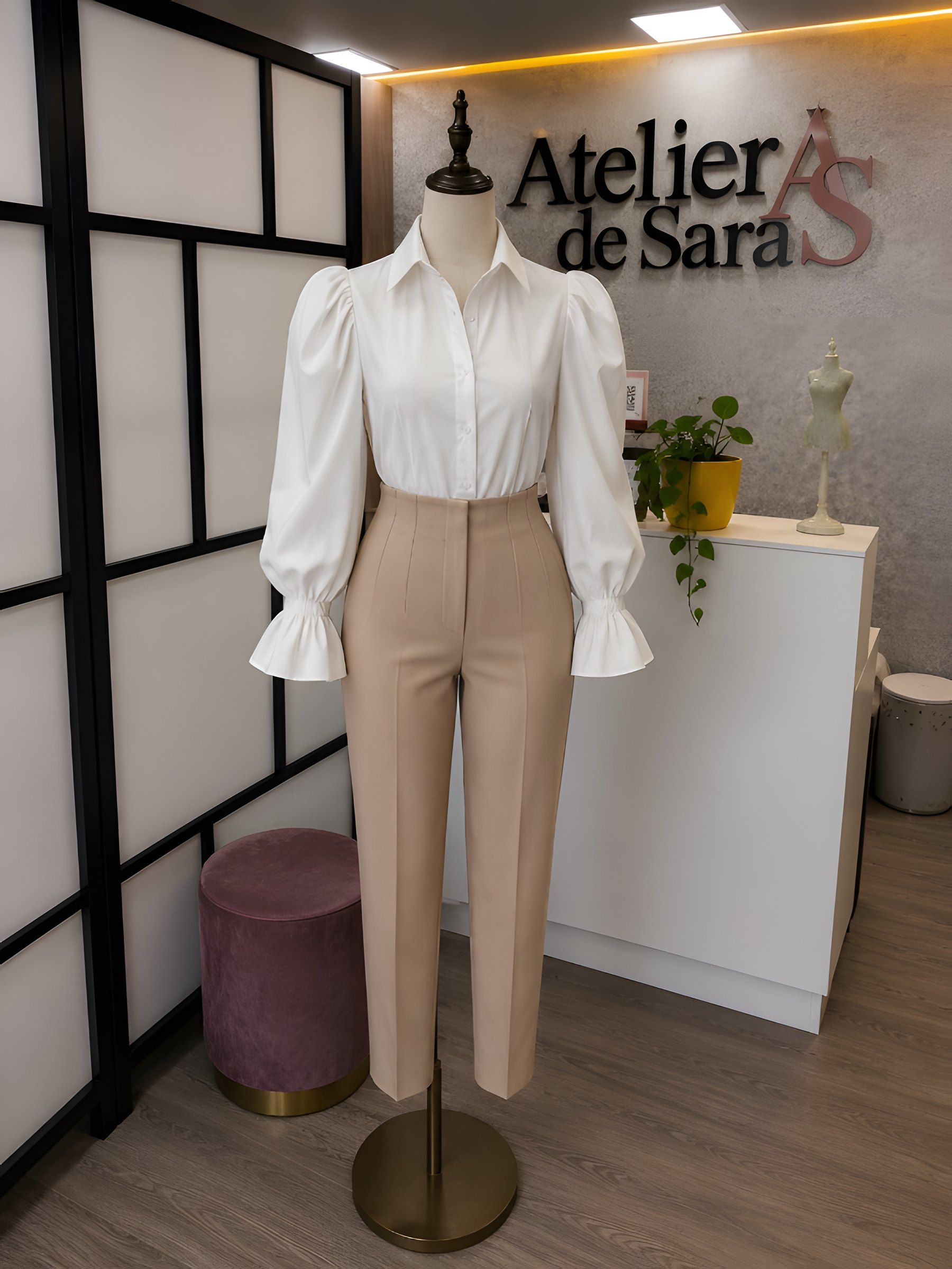 Pantalón de pinza Audrey